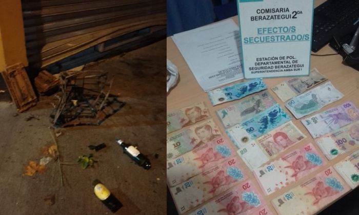 Berazategui – Intentó forzar la entrada a un supermercado, fue aprehendido